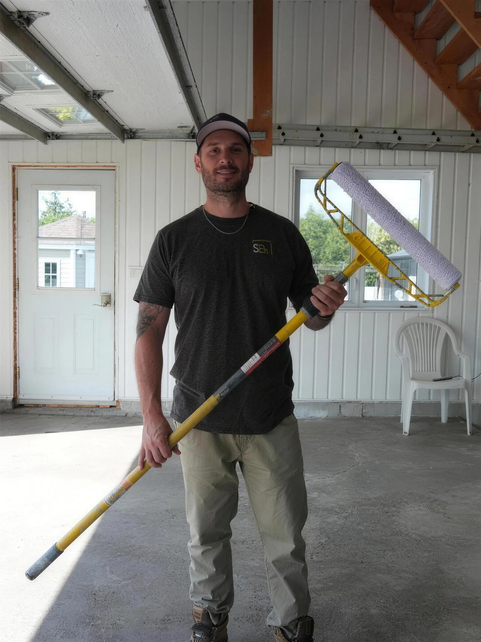 PO, propriétaire de Sévigny Boucher, sur un chantier