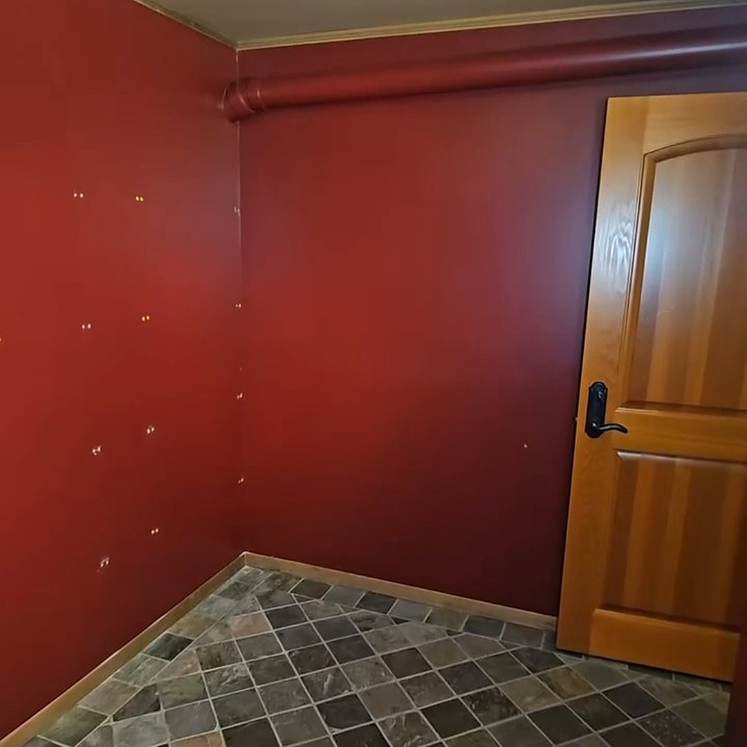 Le coin du cellier avant les travaux